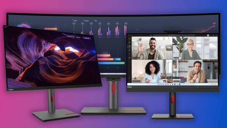 Los nuevos monitores Mini LED de Lenovo podrían ser las mejores pantallas nuevas para los profesionales creativos: este es el motivo