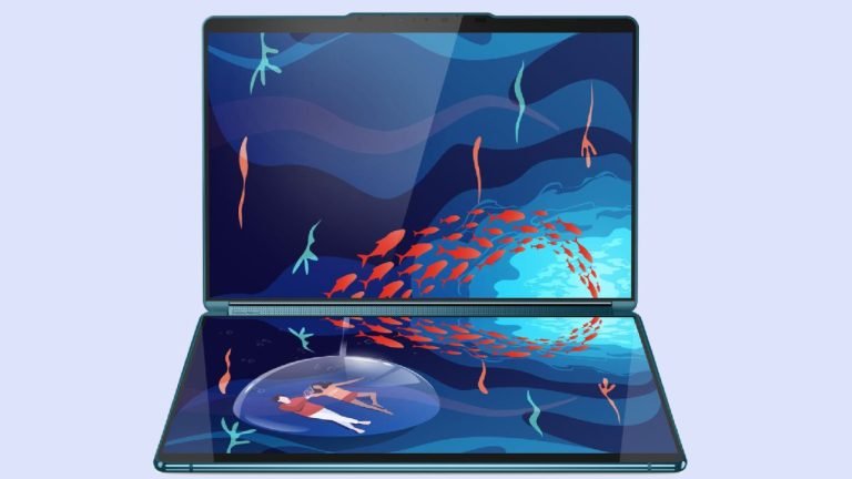 Esta nueva computadora portátil Lenovo Yoga Book 9i de doble pantalla está enferma: ¡trabaja y juega en dos pantallas!