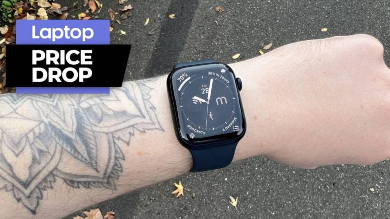 El teléfono inteligente Apple Watch Series 8 bajó a € 449: ahorre € 50 en nuestro reloj inteligente favorito