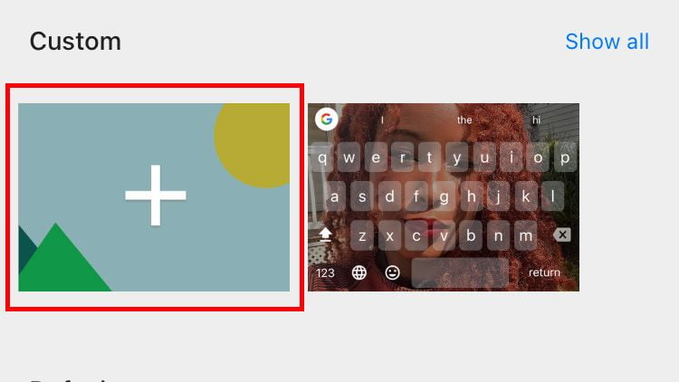 Cómo agregar una imagen de fondo personalizada al teclado de tu iPhone