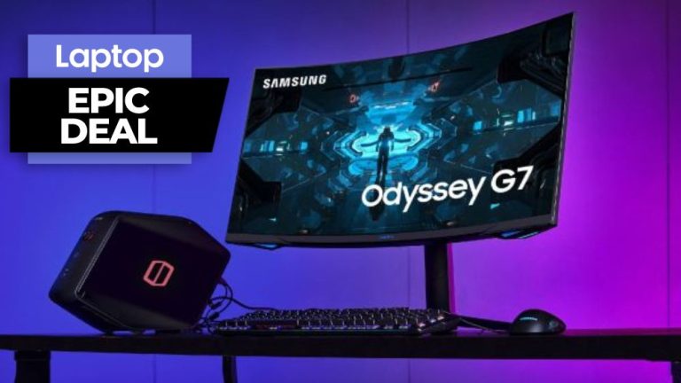 El monitor de juegos curvo QLED Samsung Odyssey G7 de 32 pulgadas obtiene un descuento de € 250