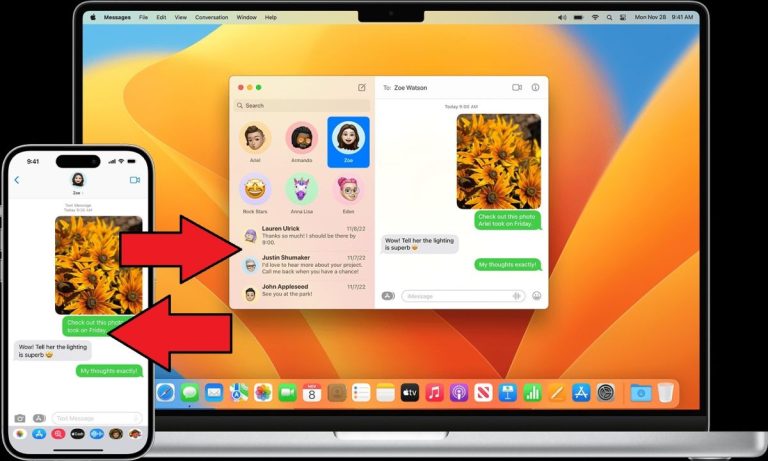 Cómo sincronizar mensajes entre iPhone y Mac