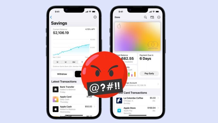 ¡UH oh!  Quejas sobre la acumulación de cuentas de ahorro de Apple: por qué algunas personas están enojadas